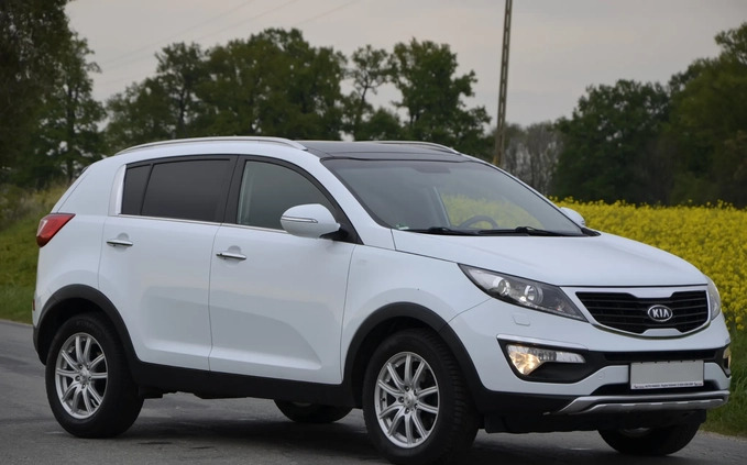 Kia Sportage cena 49900 przebieg: 192583, rok produkcji 2011 z Wąsosz małe 781